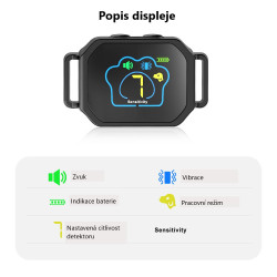 Bentech T60C vibráló ugatásgátló nyakörv